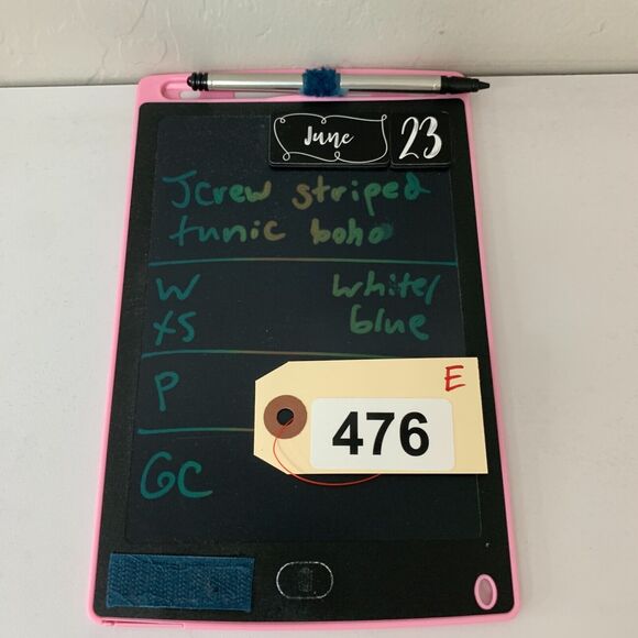 J Crew Striped Tunic Shirt Womens XS Extra Small Low Cut V Neck 3/4 Sleeves Top - Picture 10 of 11